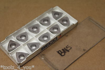 10x New Seco 218.19-250T-M10 S60M Carbide Inserts For Milling CI293