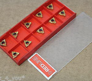 10x New Vargus 2XIR2.0ISOVKX Carbide Inserts For Threading CI621