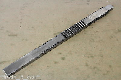 HSS 15/16" x 17/32" Rectangle Broach Overall Length 365mm (B45)