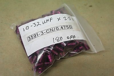 180 Armstrong HeliCoil Screwlock 3591-3CNx.475 Inserts No. 10 x32x2.5D UNF HC309