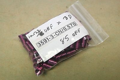 85 Armstrong HeliCoil Screwlock 3591-3CNx.570 Inserts No. 10 x32x3D UNF HC310