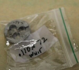 .110" x 72 Tpi Whitworth From 13/16" OD Die ED620