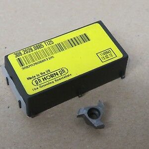 2x New P H Horn 308.2028.0885 TI25 Carbide Inserts For Grooving CI825