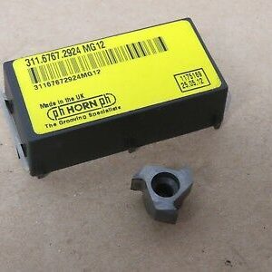 2x New P H Horn 311.6767.2924 MG12 Carbide Inserts For Grooving CI826