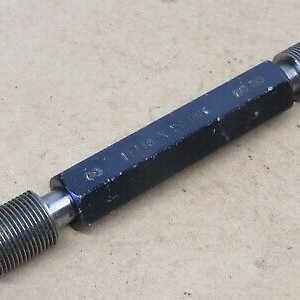 11/16" x 20 UNS GO NOGO Screw Thread Plug Gauge ME2091