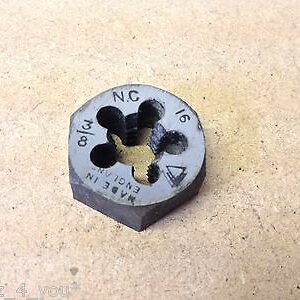 Triangle Brand 3/8" x 16 Tpi 0.92" Across Flats Die Nut (v)