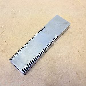 40.50mm x 20.30mm x 6" HSS Rectangle Push Broach Engineering Tool (v)