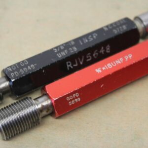 5/8" x 18 Tpi UNF 2B GO, NOGO & Core Thread Plug Gauges ME1023