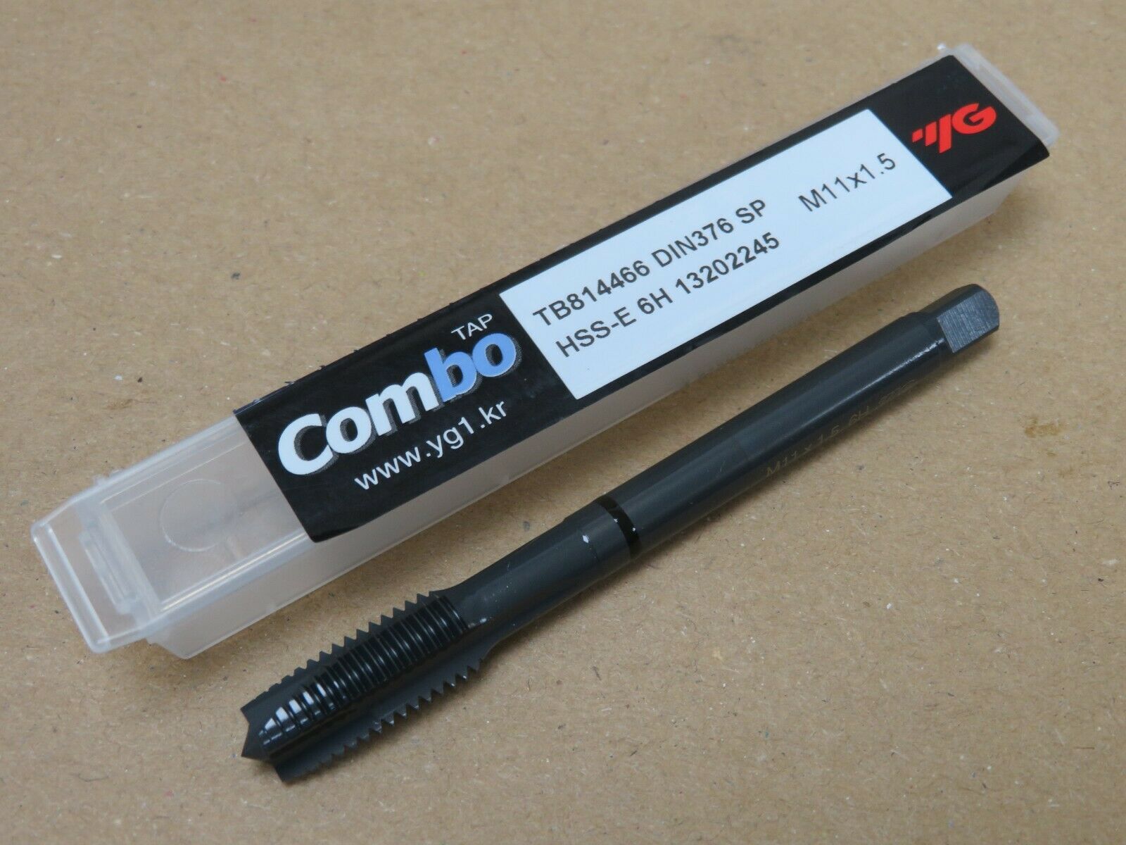 YG1 M11 x 1.5 HSS 5% Cobalt Spiral Point Universal Machine Tap - TB814 Series