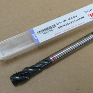 YG1 TB313 M12 x 1.75 HSS-E 6H Spiral Flute Machine Tap Red Ring