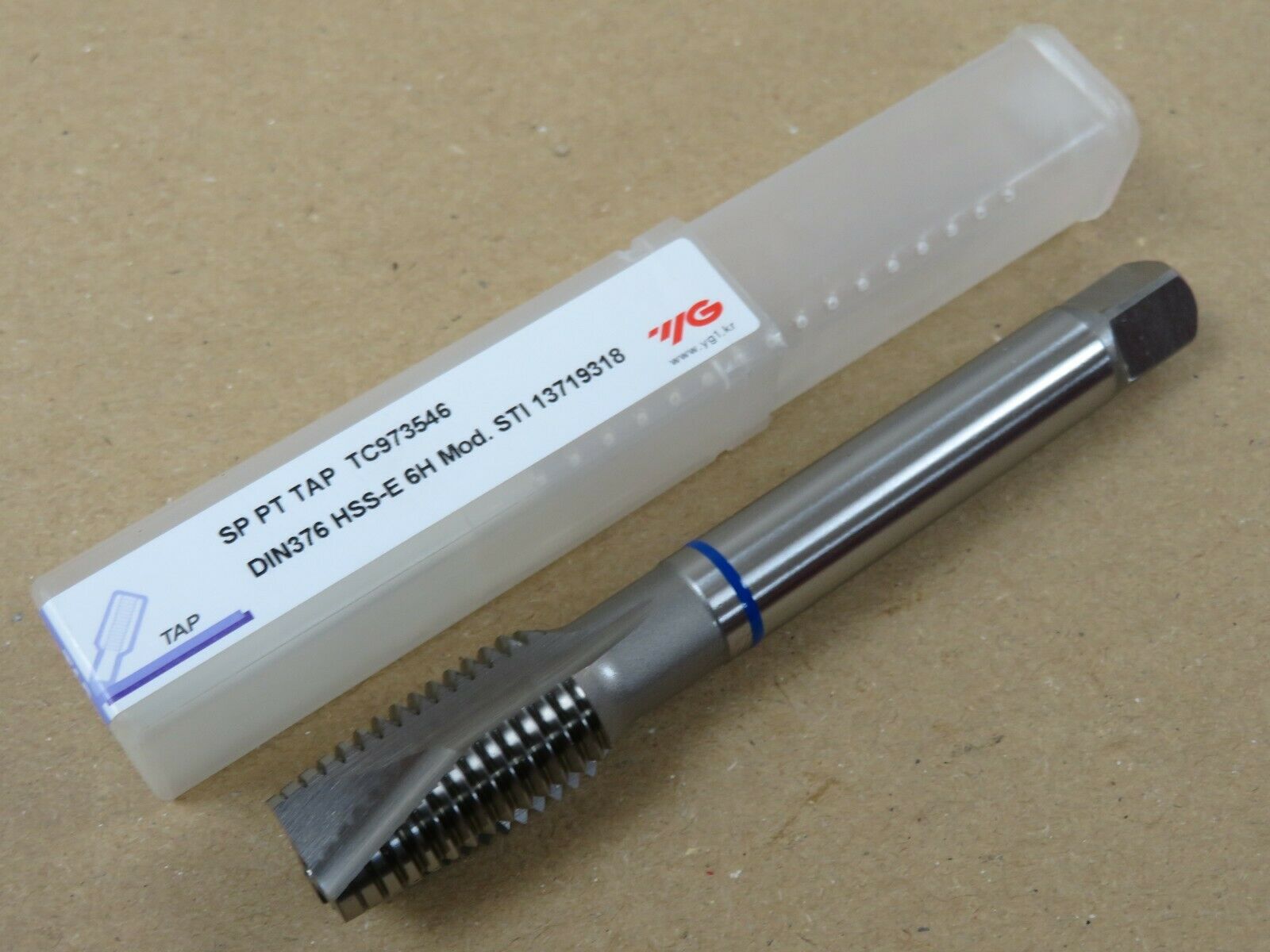 YG1 M14 x 2 HSS 5% Cobalt Spiral Point Thread Repair Machine Tap - TC973 Series