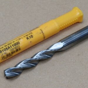 Kennametal B105A11000 K10 TF-Drill 11mm Solid Carbide 3 Flute Drill