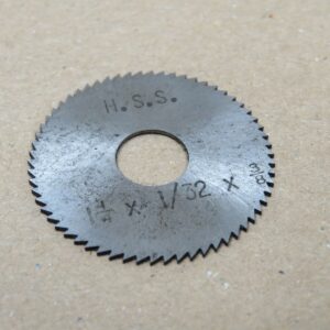 HSS 3/8" Bore 1 1/4" OD x 1/32" Slitting Saw For Milling Machine MC1003