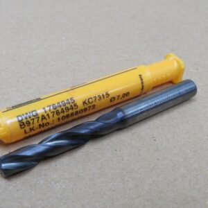Kennametal B977A1764945 7mm Solid Carbide TiAlN Coated Through Coolant Drill