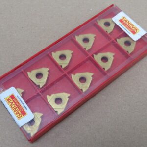 10x Sandvik R166.0L-22WH01-070 *55 BSW 7 Tpi Internal Threading Inserts 1671