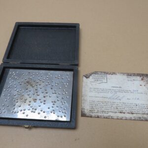 Foundrax Brinell Test Block 207HB For Hardness Tester In Box & Cert ME3654