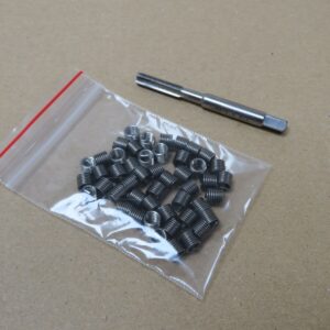 M5 x 0.8 Wire Insert Helicoil Hand Tap & 48 M5 x 1D Thread Repair Inserts HC378