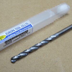 Europa Tools 4.8mm x 52 x 86 Carbide Jobber Drill