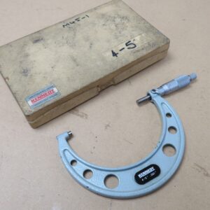 Kennedy 335-025 4" - 5" External Outside Micrometer 0.001" In Box ME3724