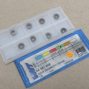8x WNT RDHX 0802MOFN CWK26 Carbide Inserts RED CI1786
