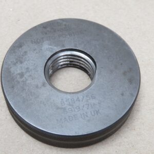 Tru-Thread Ltd 7/8" x 11 Tpi BSF NOGO Screw Thread Ring Gauge ME3954 RED2