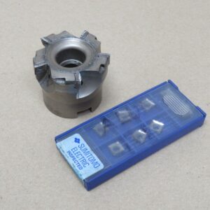 Sumitomo 50mm Face Mill With Part Used Aluminium Inserts IMC575