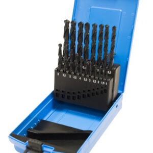 PRESTO M19 HSS DIN338 DRILL SET 1.0mm - 10.0mm x 0.5mm