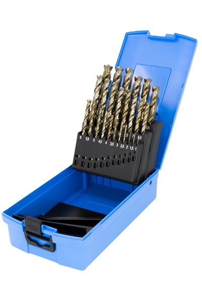 PRESTO M25 HSCo DIN338 SUPER ELITE DRILL SET 1.0mm - 13.0mm x 0.5mm