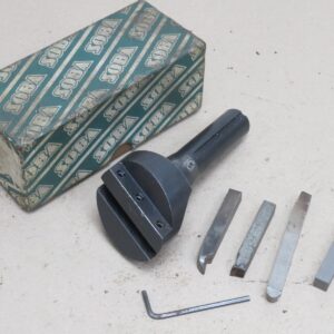 SOBA R8 Fly Cutter 2 1/2" Diameter Takes 3/8" Tool Steel