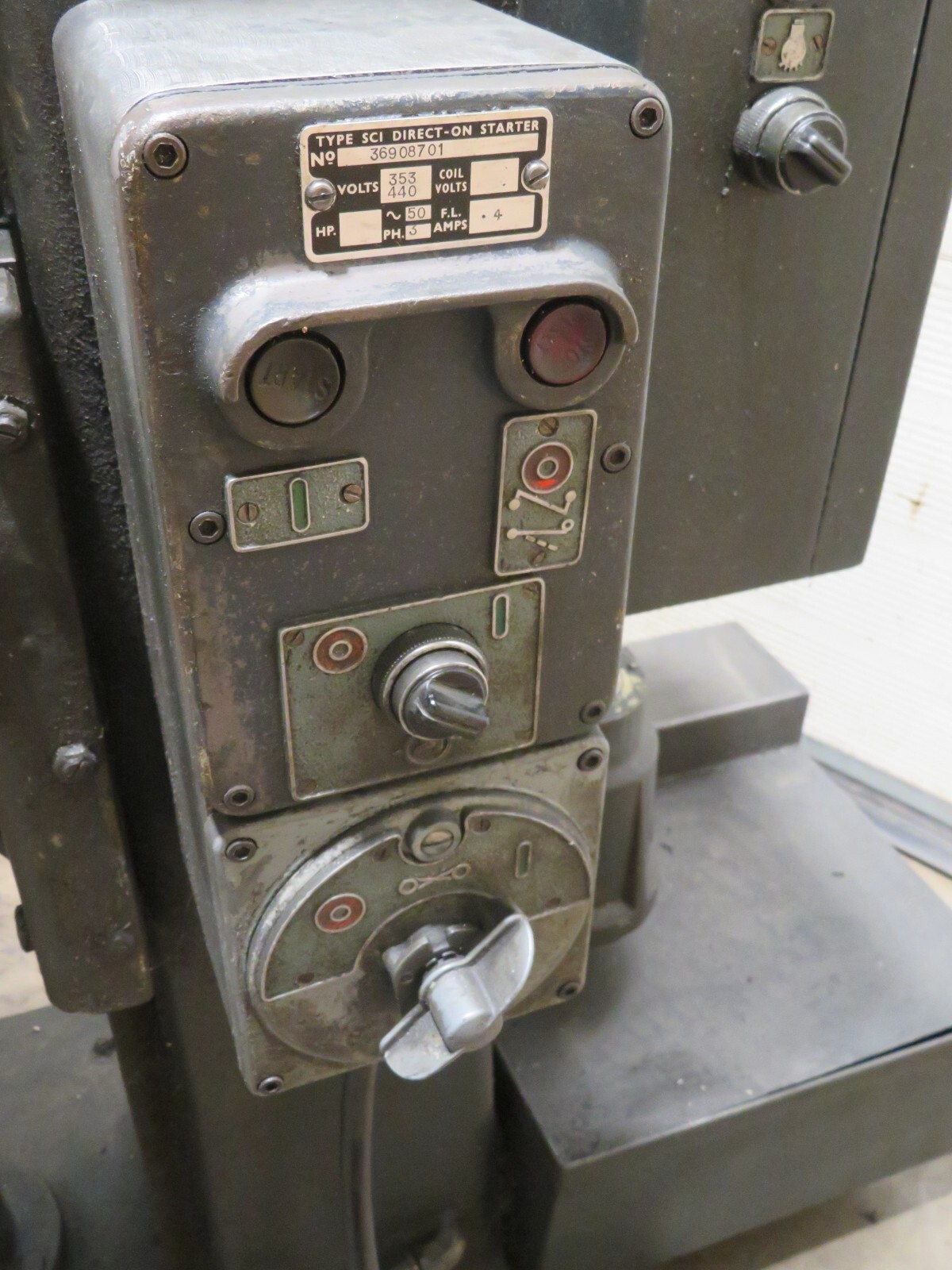 Alfred Herbert No.2 Flash Tapping Machine 3 Phase With Coolant & Change Gears - Image 11