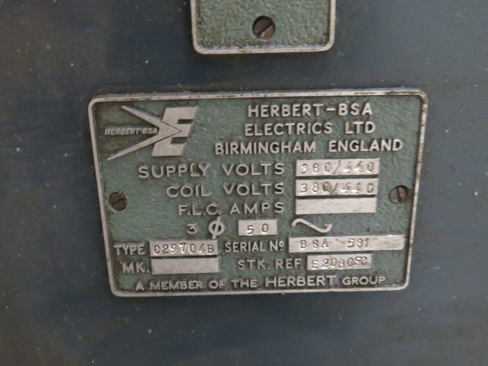 Alfred Herbert No.2 Flash Tapping Machine 3 Phase With Coolant & Change Gears - Image 13