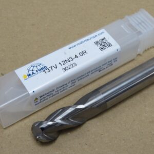 M A FORD 12MM CARBIDE 3FL END MILL With 4MM C/RAD 137V 12N3-4.0R MC1412