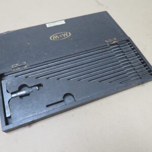 Moore & Wright 0 - 12 Inch Depth Micrometer VGC In Box ME4344