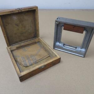 Wyler 150mm Machinist Level Square Div = 0.05mm / Metre 10 Second VGC