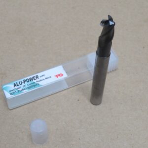 8mm 3 Flute Alu-Power HPC Lapped Carbide Corner Radius Reduced Neck Slot Drill