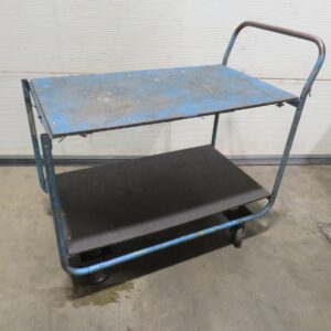 Workshop Trolley 2 Shelves 1100mmL x 600mmW x 800mm Heavy Duty No1