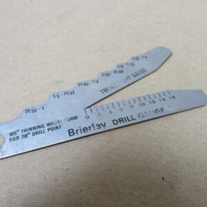 Brierley ZB32 ZB25 Drill Setting Gauge RARE!